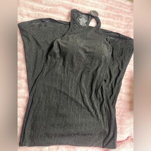 Klassy Network Sparkling High neck dress